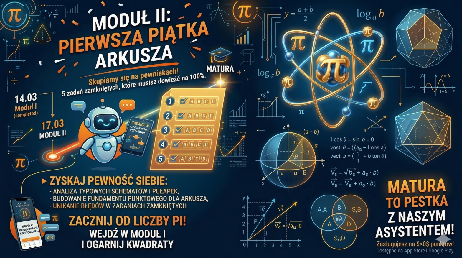 Asystent maturalny - Pierwsza piątka arkusza